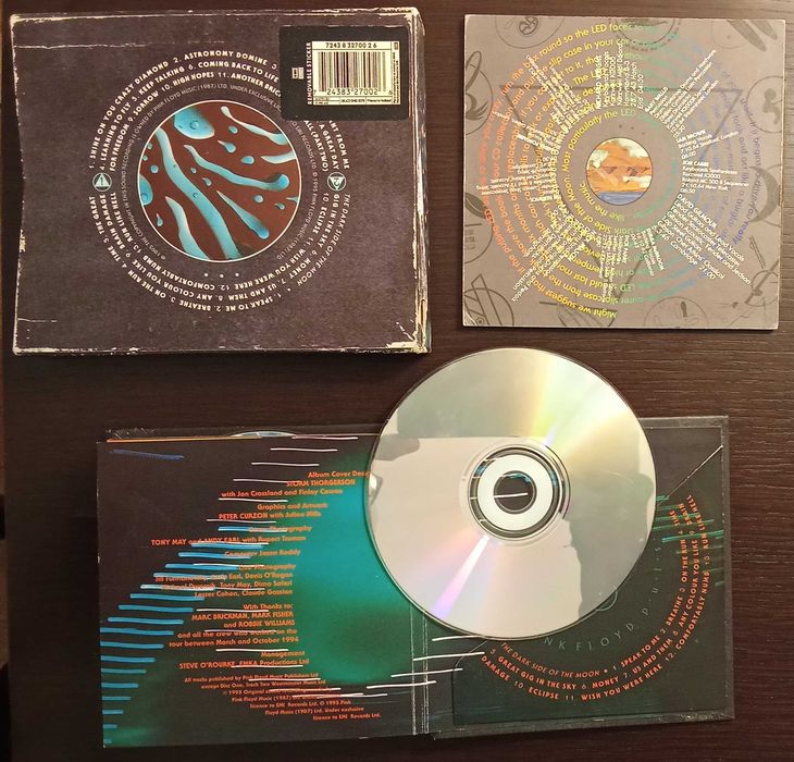 DVD Pink Floyd & Syd Barret + CD PULSE live 1995