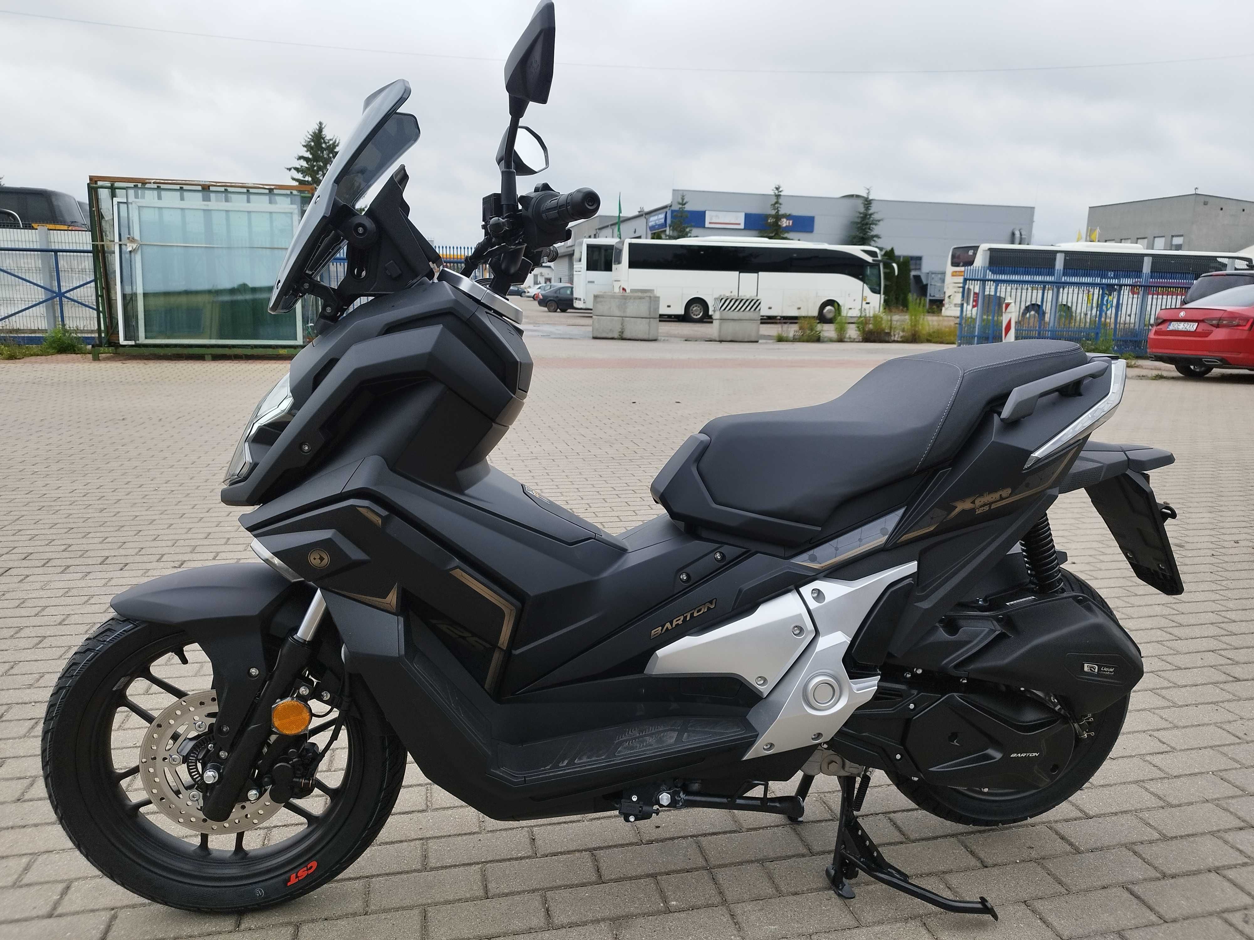 Skuter 125 chłodzony cieczą Barton Xplore MATMAR Ełk