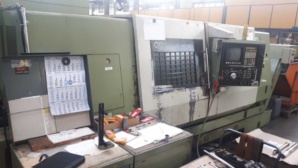 Tokarka CNC centrum obróbcze OKUMA LR25