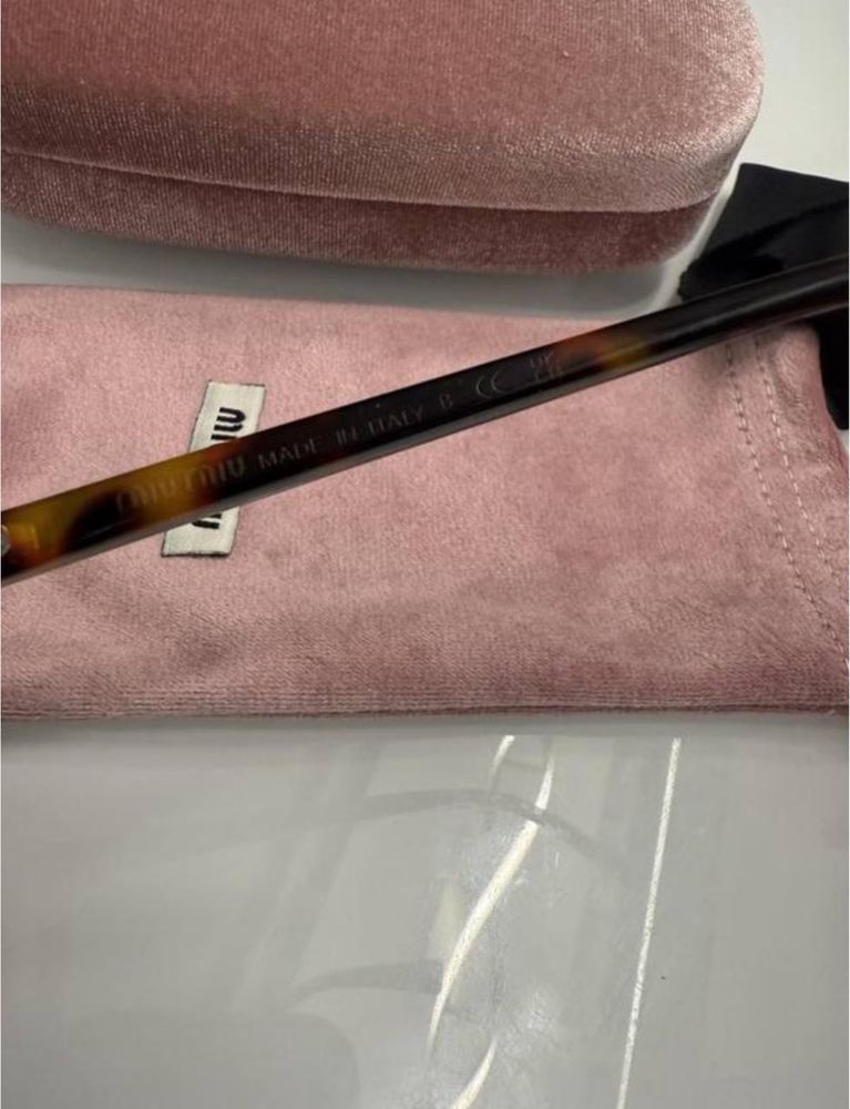 Очки miu miu прозрачные стекла