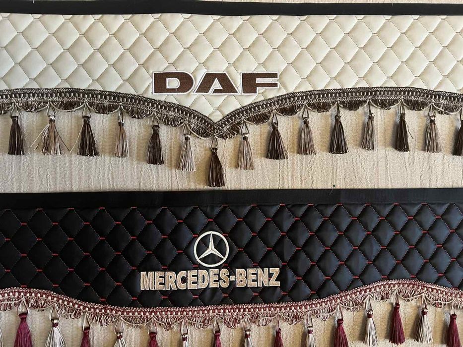 Штори комплект на грузові авто MAN, DAF та інші