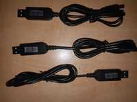 USB кабель для роутера та модема . Перетворювач DC5V на 12V / 5,5*2,1