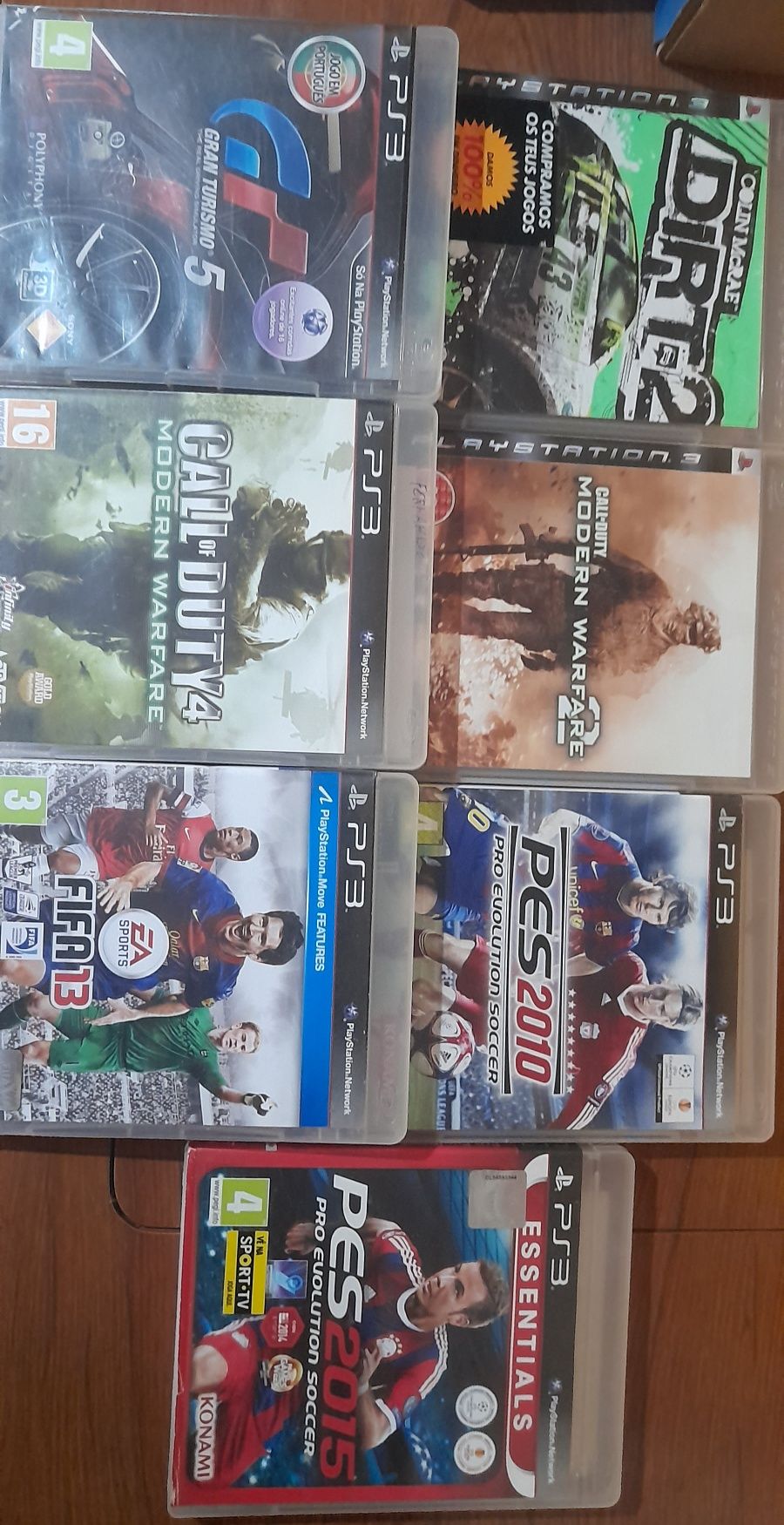 Jogos PS3 + comando CLS Gamepad | bom estado
