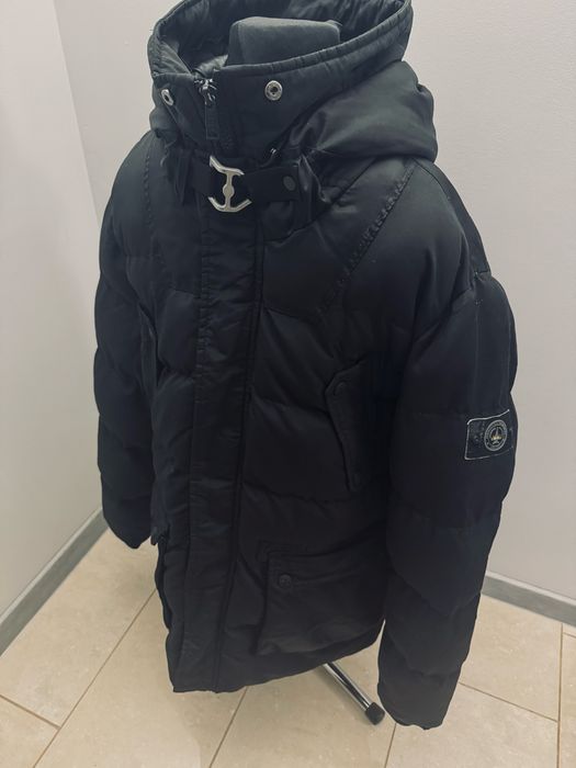 LGD Aeronautical lotnicza zimowa czarna kurtka męska XXL ocieplana