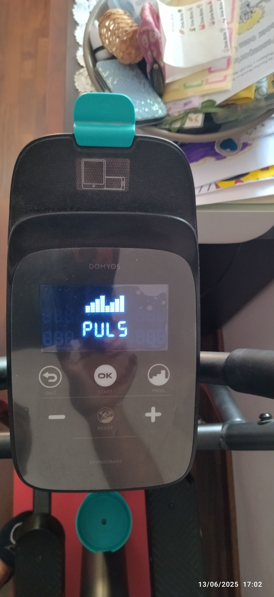 Bicicleta elíptica Domyos 120 com entrega dentro de raio de 30km