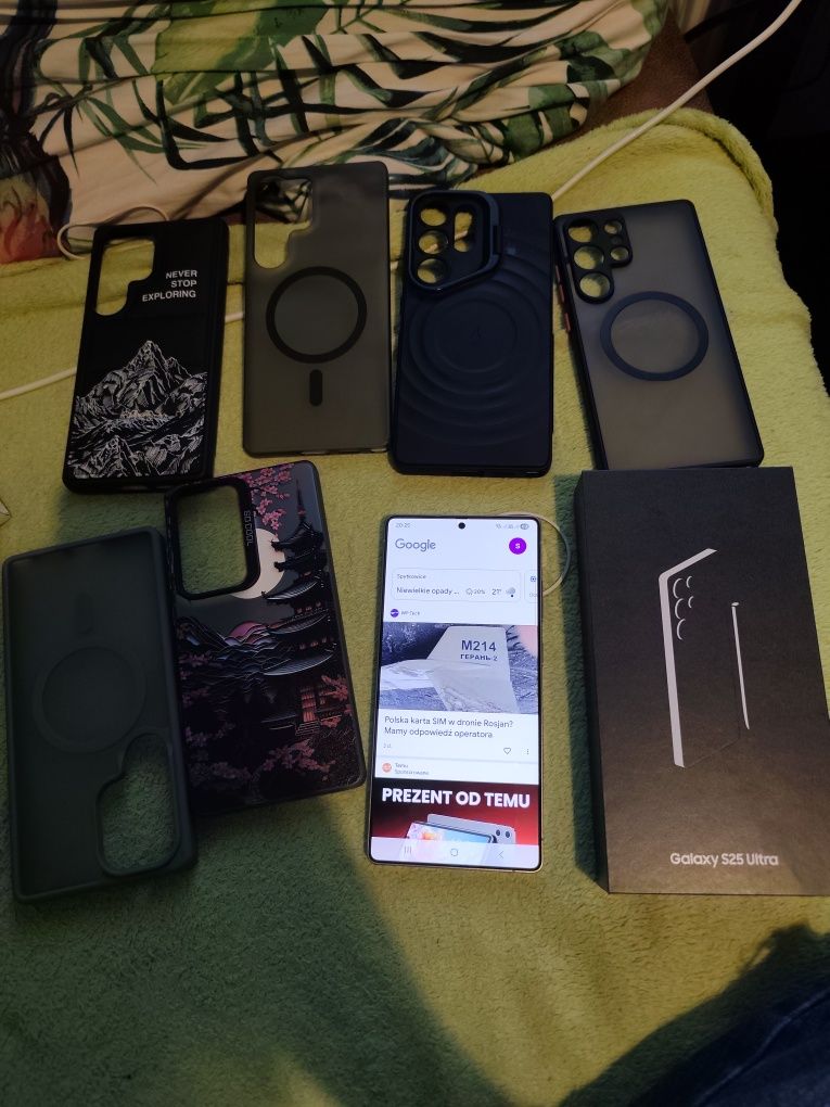 Samsung s25 ultra 256gb stan igła