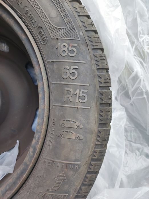 185/65 R15  opony z felgą całoroczne