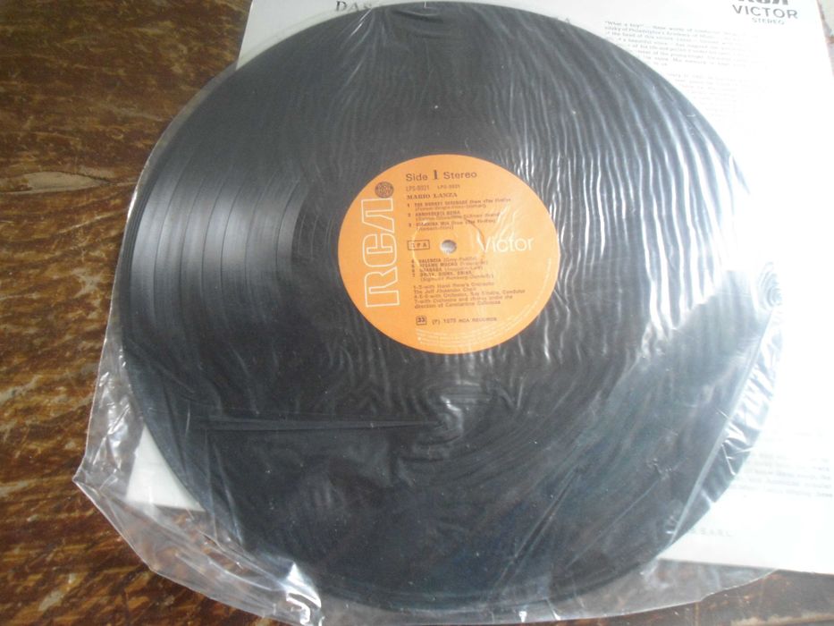 lp mario lanza 1975