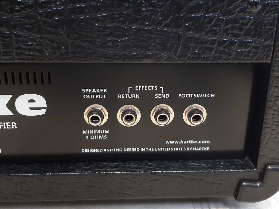 Lampowy Wzmacniacz Gitarowy Hartke -head- wysyłka Gratis lub zamiana