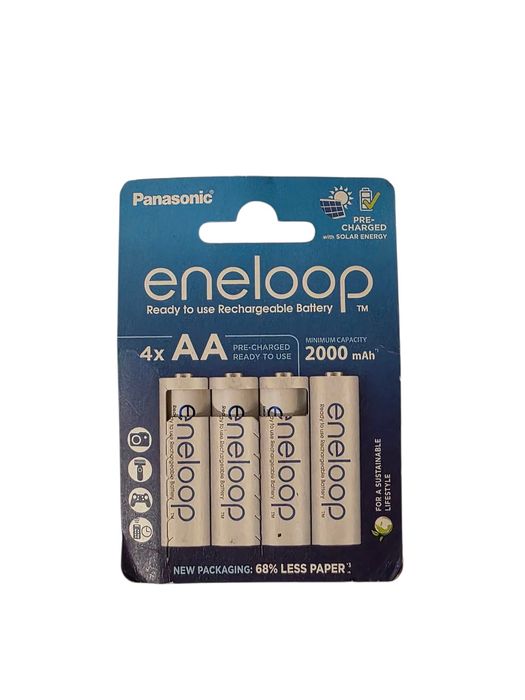 Akumulatory Panasonic Eneloop AA 2000mAh – zestaw 4 szt. Nowe!