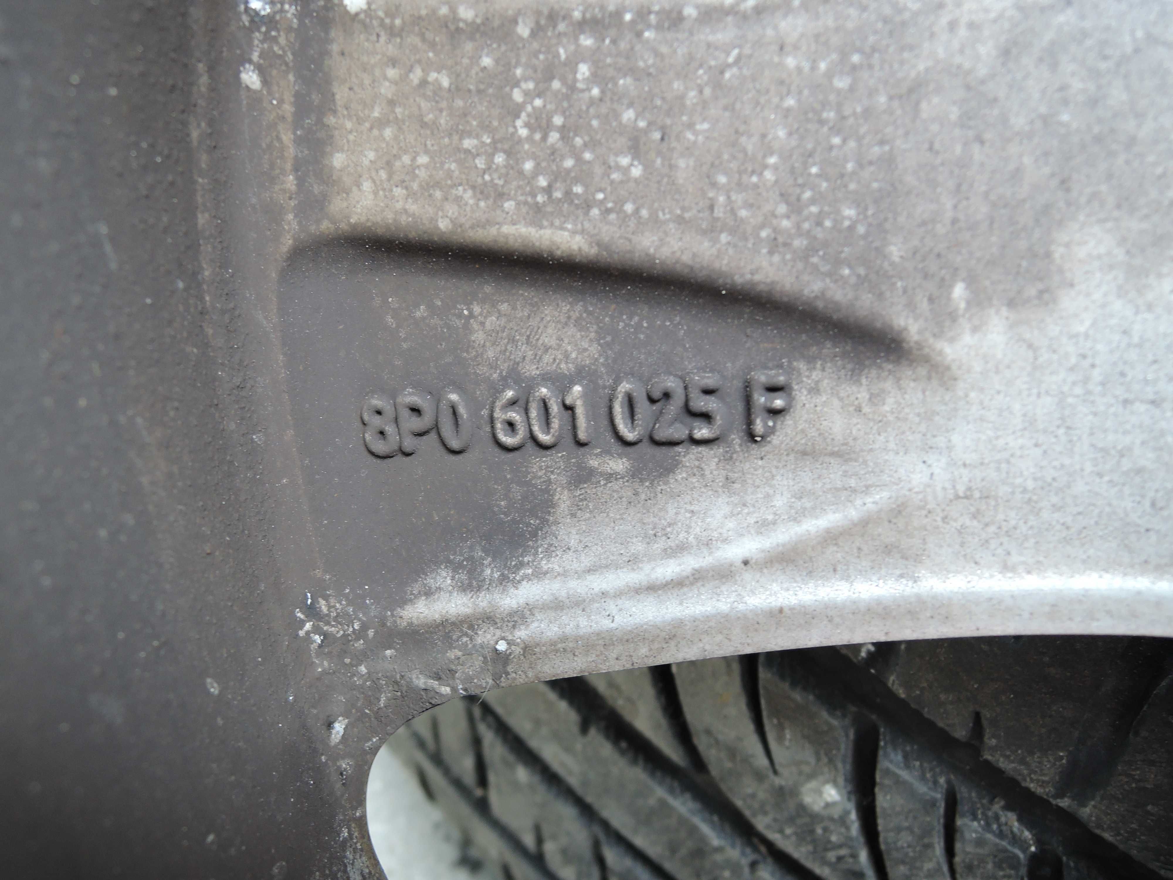 Felgi audi 17 5x112  6 cali et 48  orginał opony zima