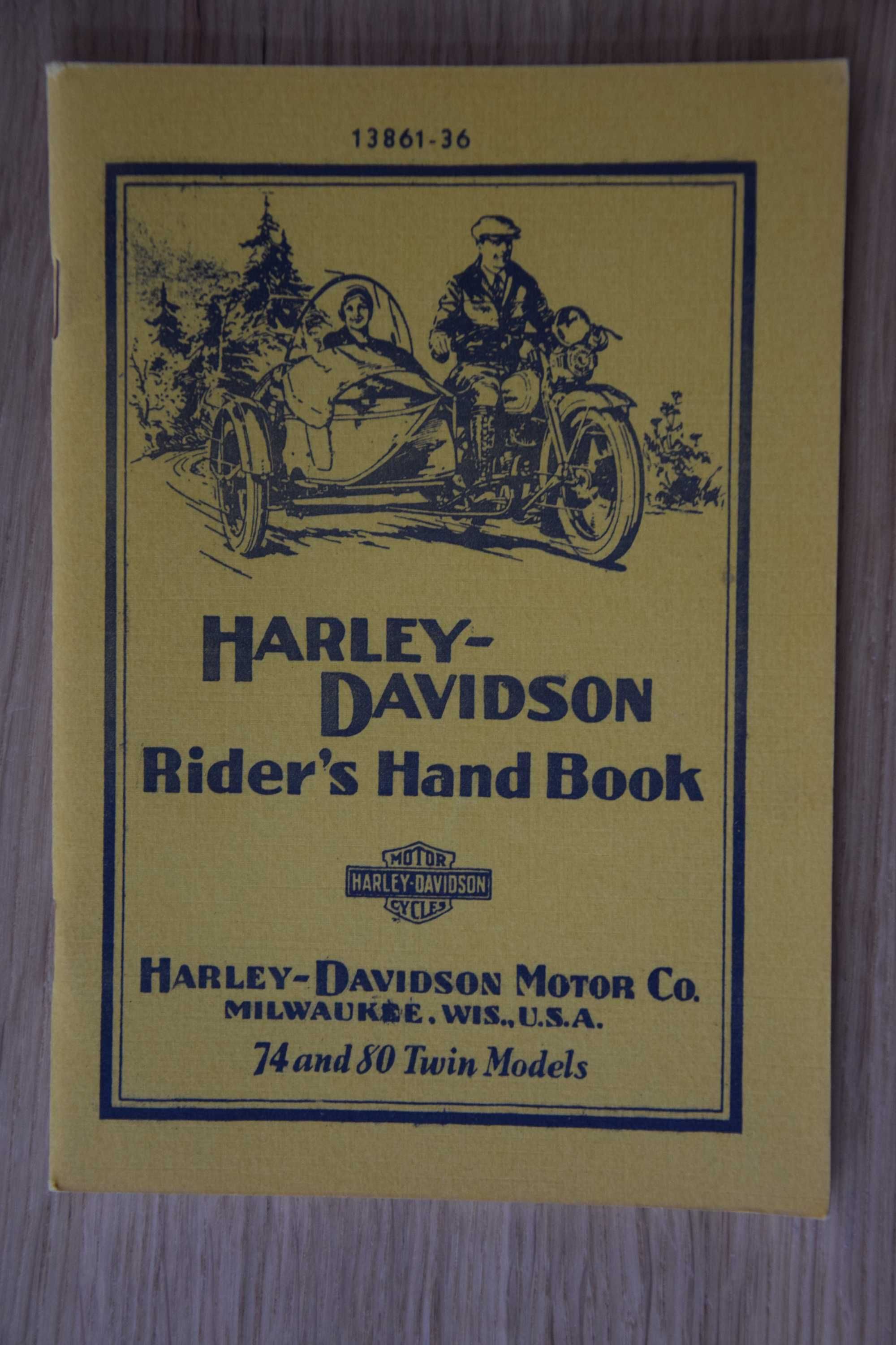 Instrukcja Katalog Harley Davidson