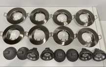 Apliques para embutir com luzes, casquilho e transformador