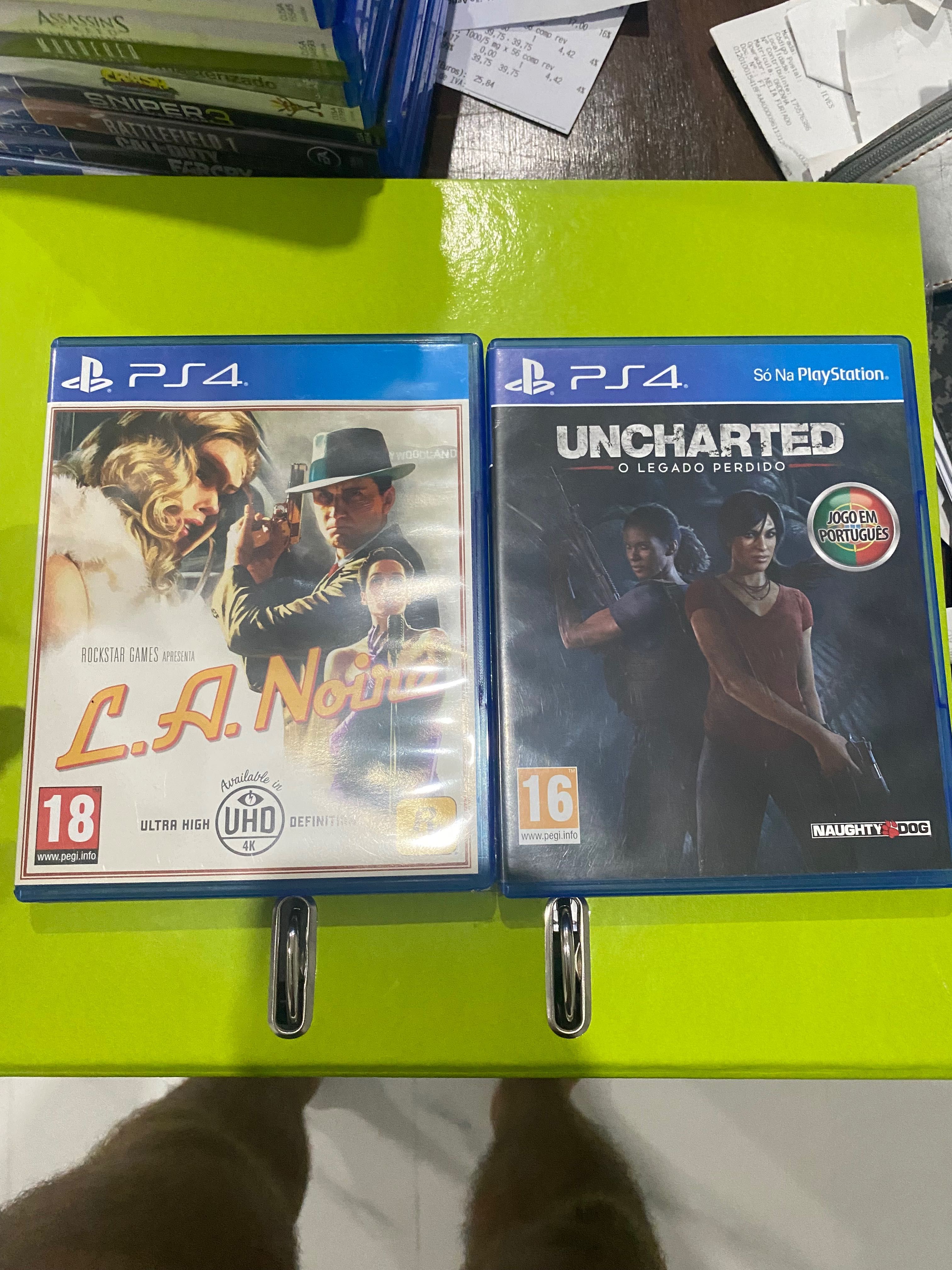 Vendo jogos PS4 em BOM ESTADO!