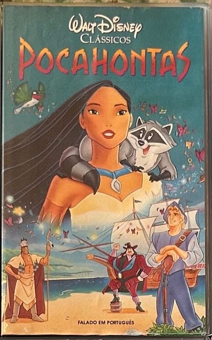 VHS Walt Disney Pocahontas (Português)