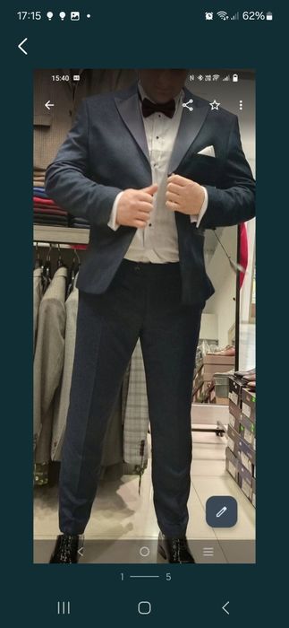 Garnitur smokingowy Leonardo