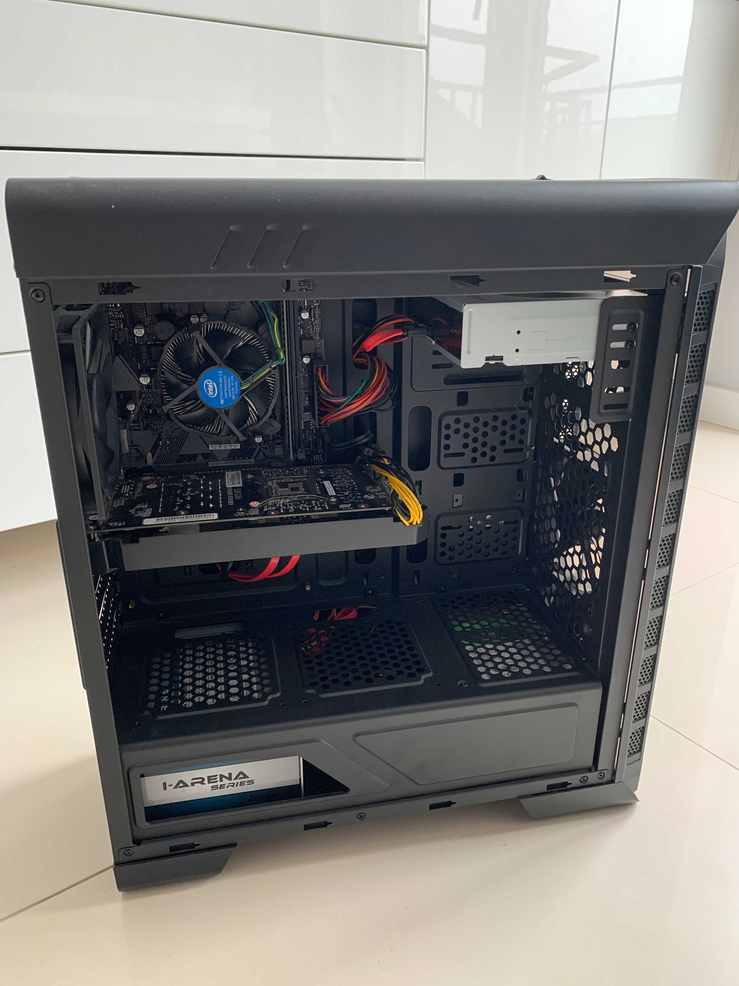 Komputer GTX 1060 6GB / INTEL CORE I5 8600 / 16GB DDR4 /SSD + HDD