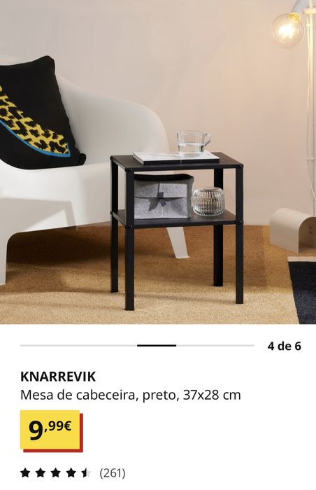 2 mesas cabeceira ou apoio