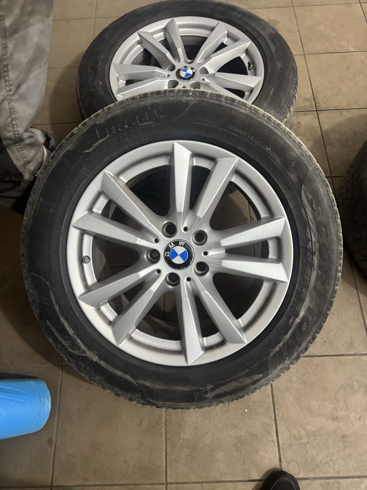 Диски r18 5/120 с резиной 255/55 BMW x5 x6 f15 f16 e70 e71