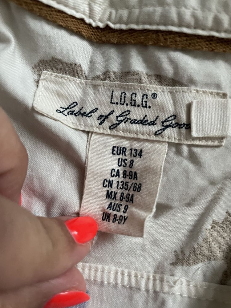 Koszula chłopięca H&M 134 cm.