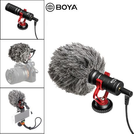 Microfone BOYA BY-MM1 - Gopro Nikon DJI OSMO - Novo - Portes Grátis