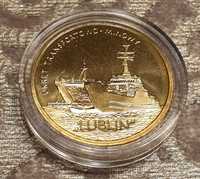 Moneta 2 zł - Okręt transportowo - minowy LUBLIN