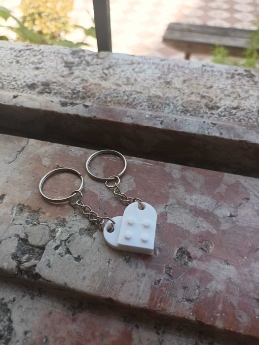 porta chaves lego
