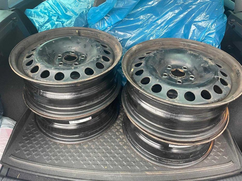 Felgi stalowe 17 Alcar VW Tiguan + Kolpaki VW