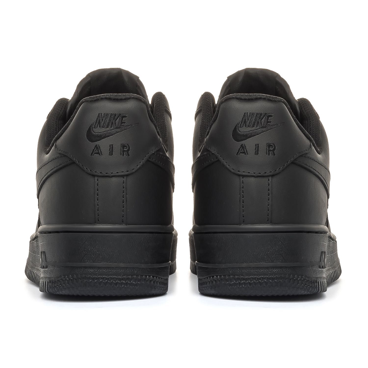 Мужские кроссовки Nike Air Force 1 Black Premium. Размеры 41-45