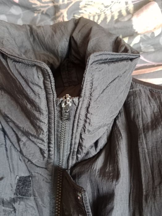 Męska kurtka zimowa ocieplana czarna L