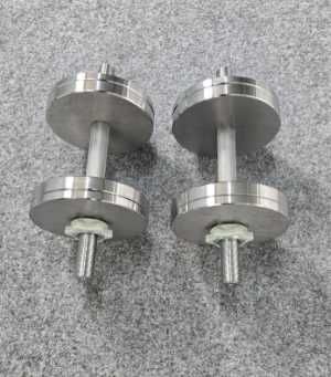 Т45 Гантелі композитні від виробника 8-25 кг Гантели разборные метал