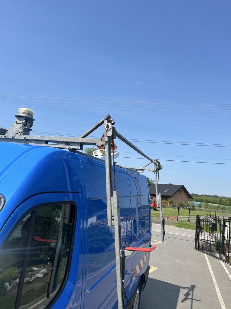Bagażnik  na busa na drabine  itp.