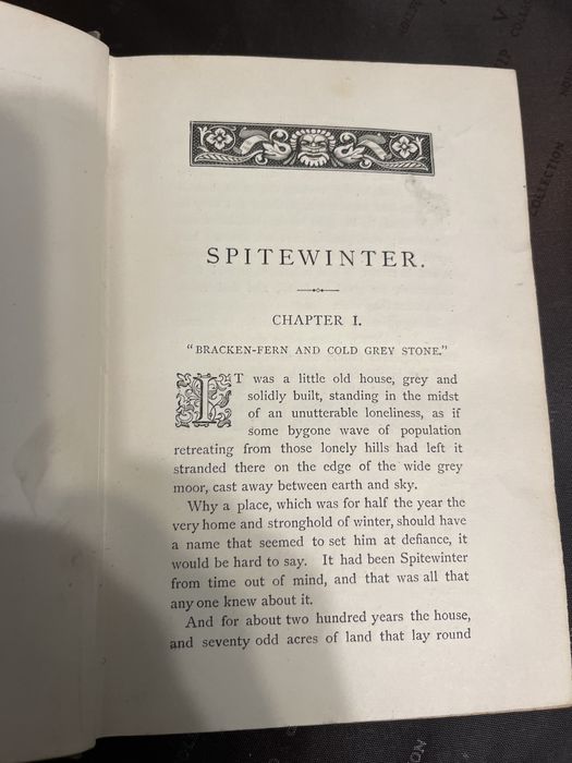 Антикваріат, книга англійською, Spitewinter, London