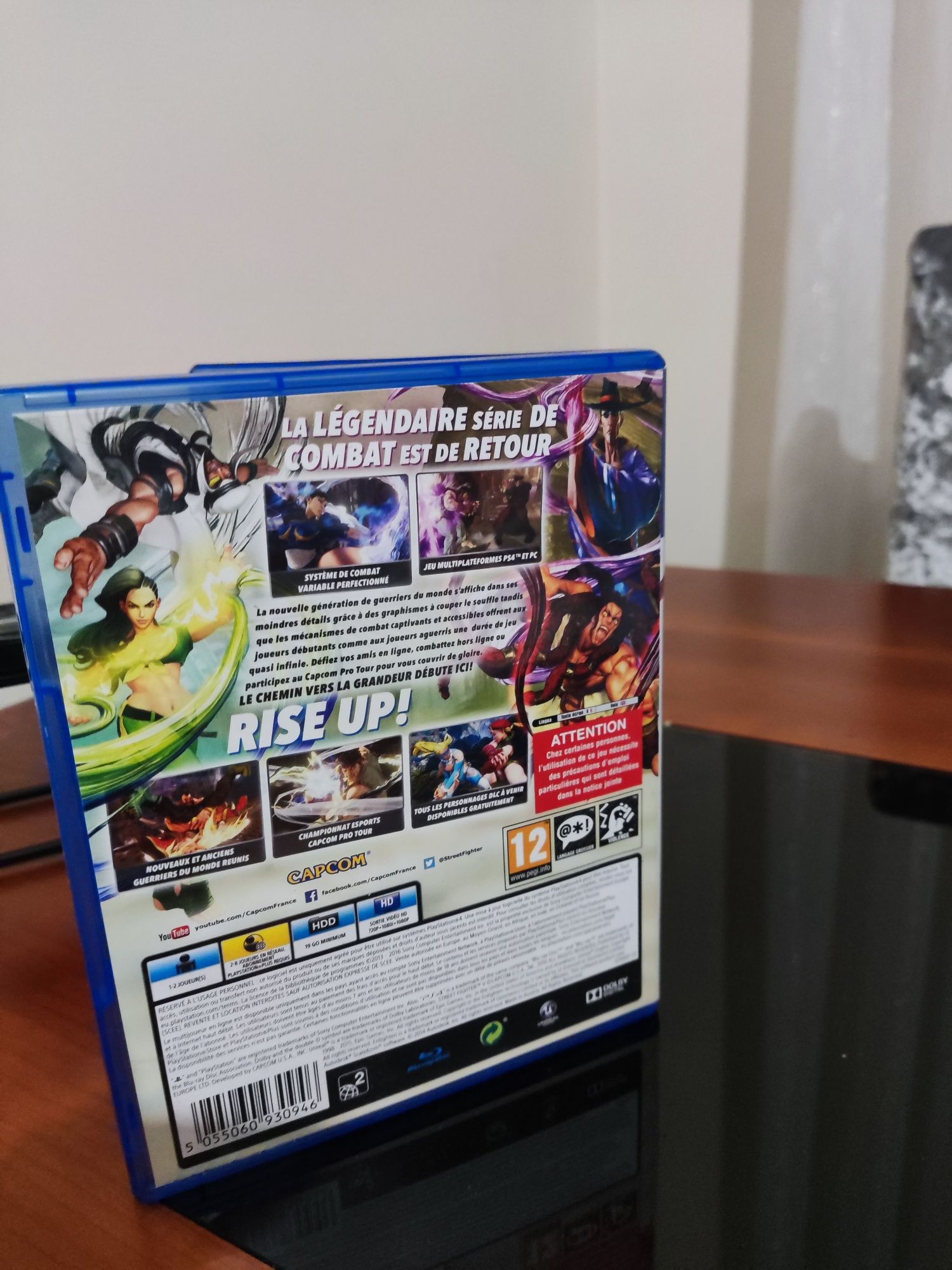 Jogo ps4 street fighter V