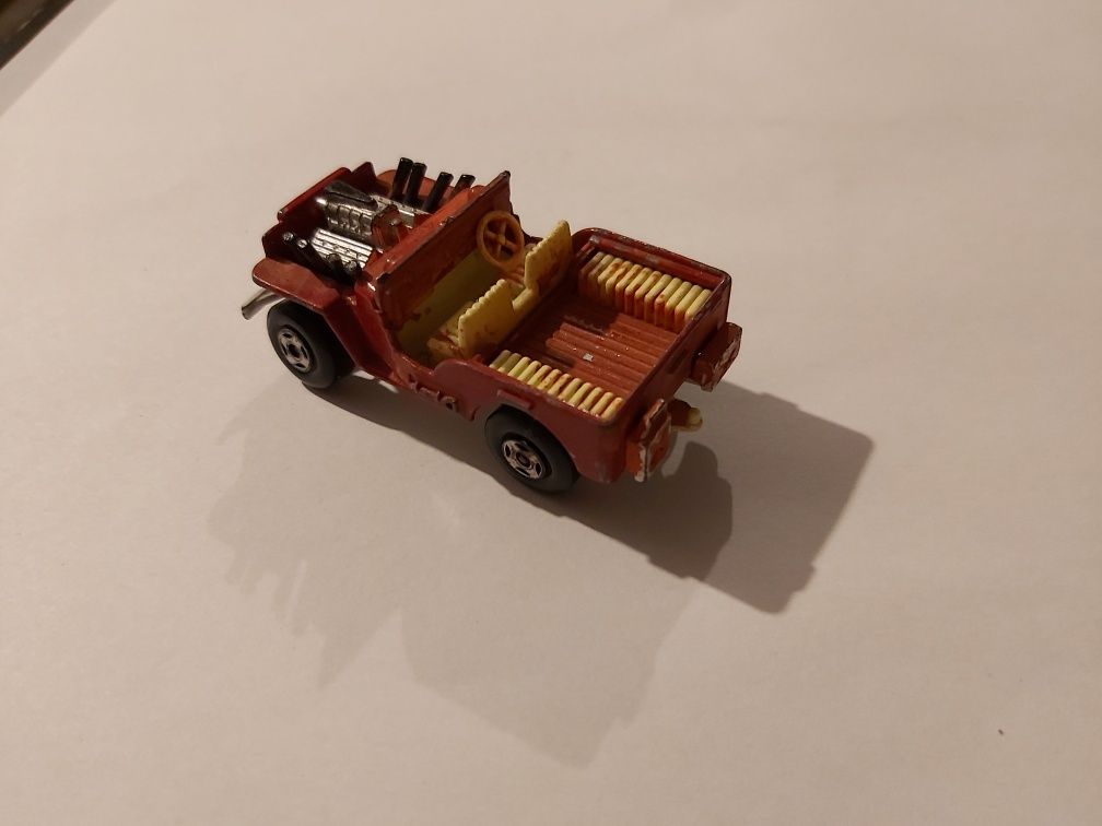 Jeep hot rod matchbox