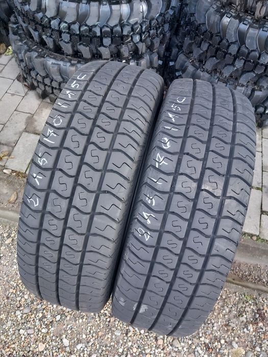 2x Opony Używane Całoroczne 215/70R15C Matador