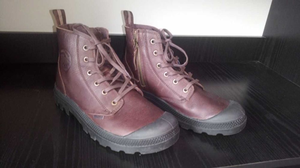 Черевики шкiрянi  Palladium Unisex's Combat Boots Ankle