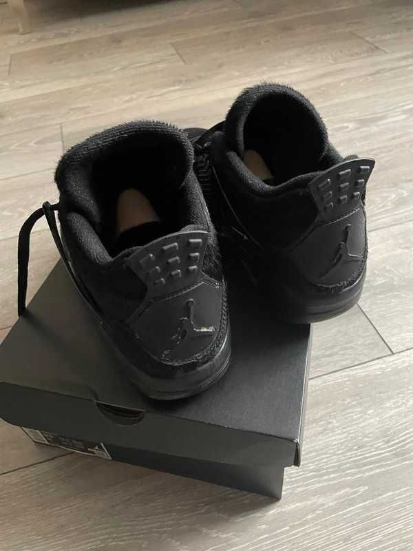 Buty Jordan4Retro Black Cat Moda Obuwie sportowe rozmiar.41