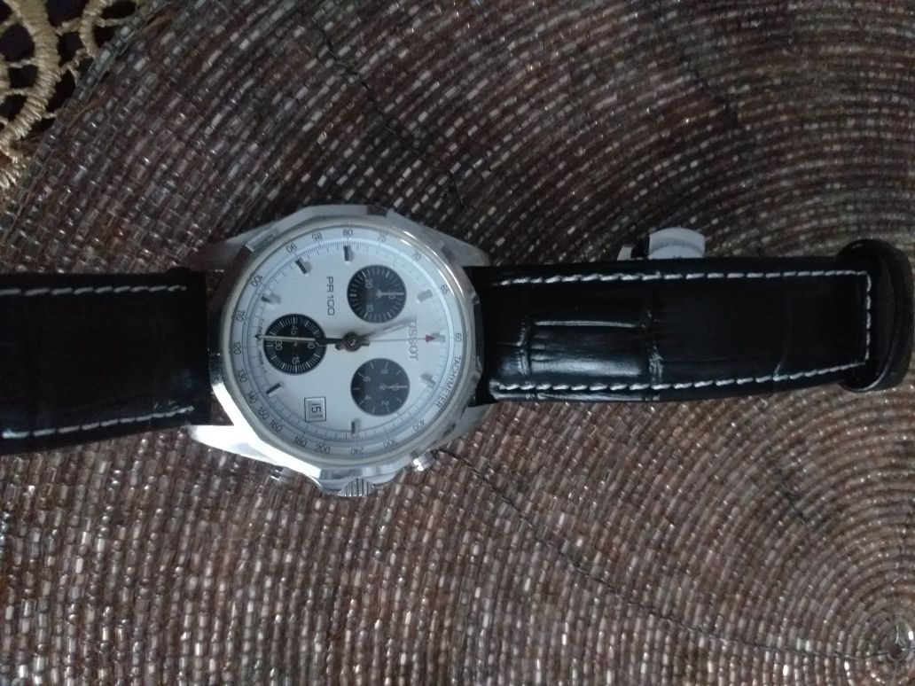 Zegarek męski TISSOT chronograf szafirowe szkiełko