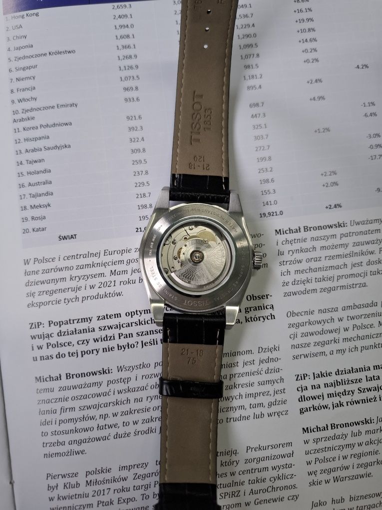 Sprzedam Tissot gentleman powermatic 80 silicium