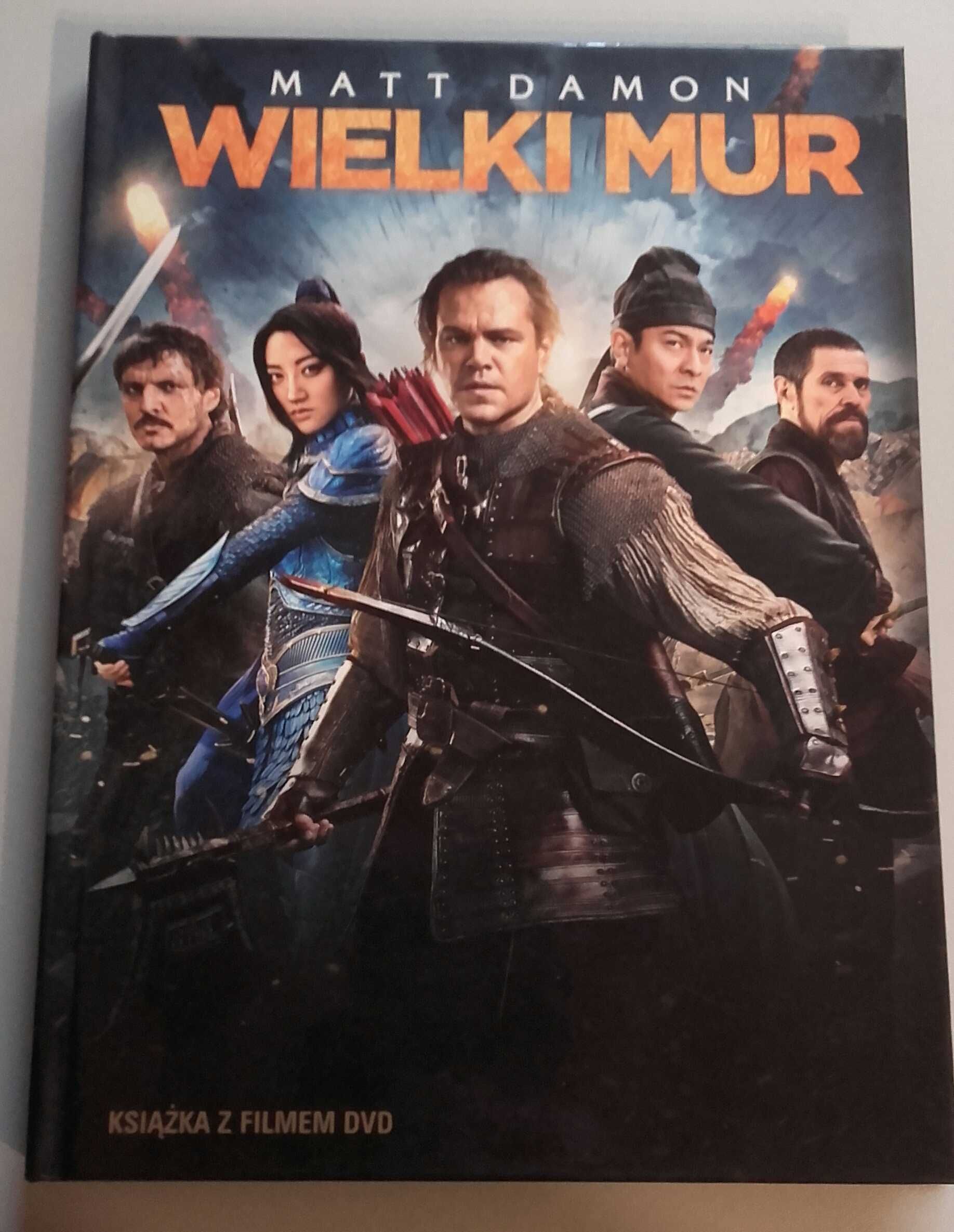 Wielki Mur film na DVD - wydanie książkowe