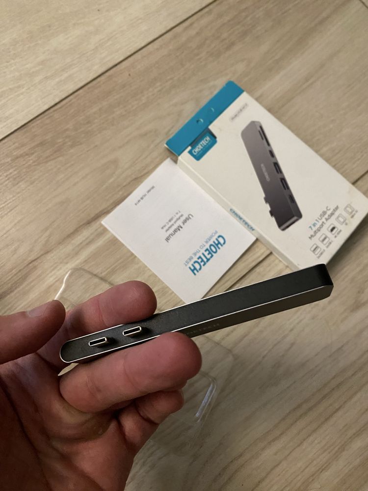 Macbook Choetech (HUB-M14) 7-In-1 USB-C Multiport Adapter