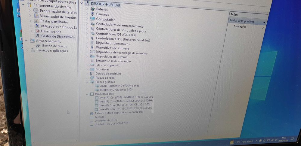 Vendo portátil hp dv6 i5 como novo