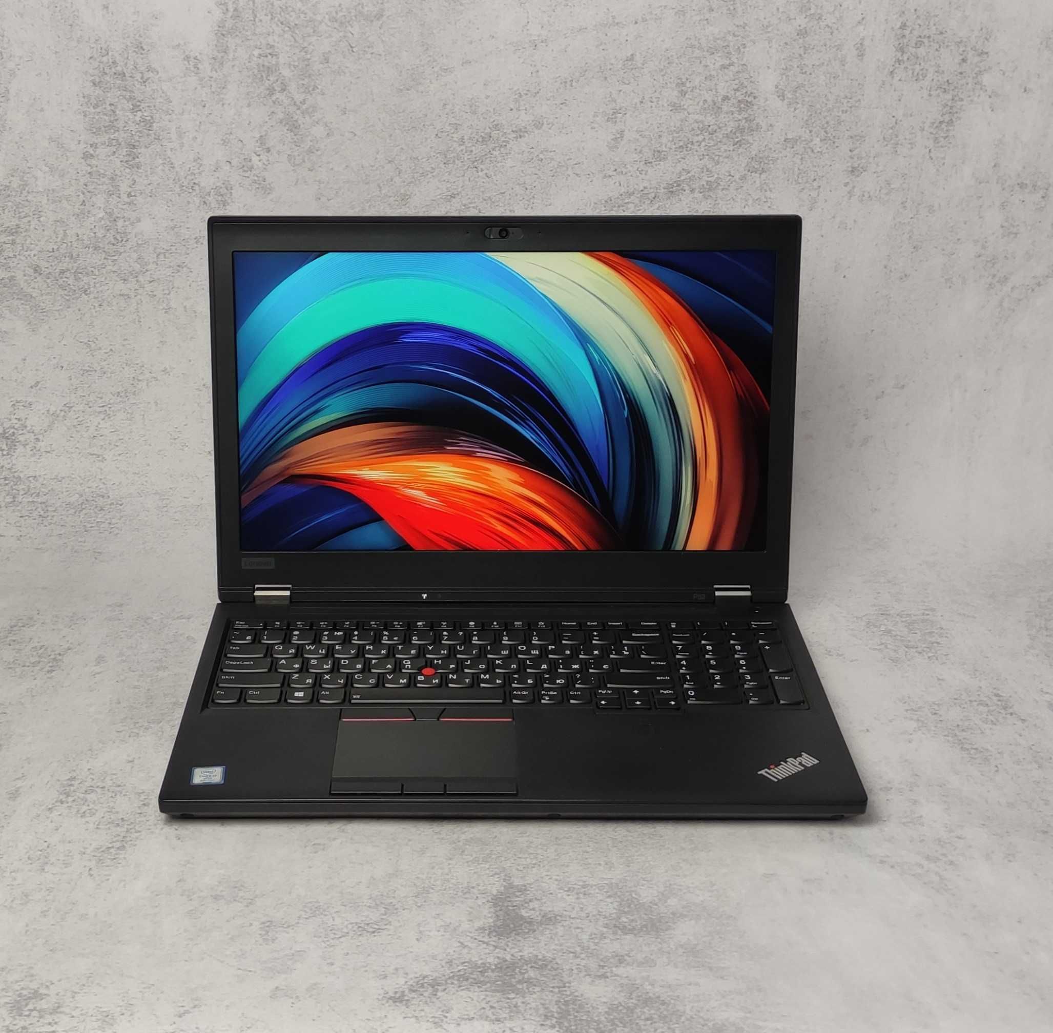 Ноутбук 15.6 Lenovo P52 i7-8850H Quadro P3200 MaxQ 6Gb Гарантія 12 міс