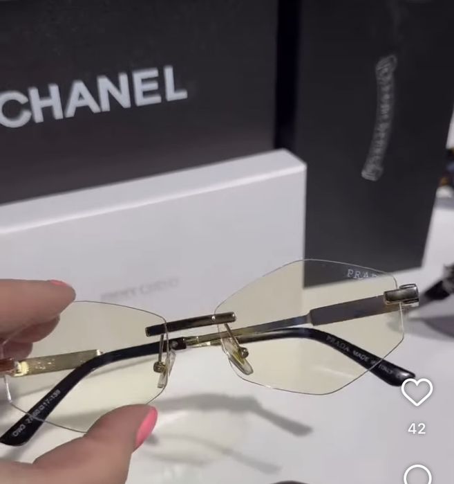 Prada имиджевые очки ромб NEW