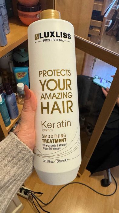 Кератин для волос luxliss keratin smoothing treatment 100 мл
