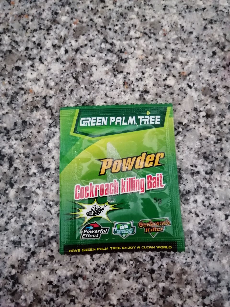 3 pacotes de Folha verde isco  Extermina as baratas