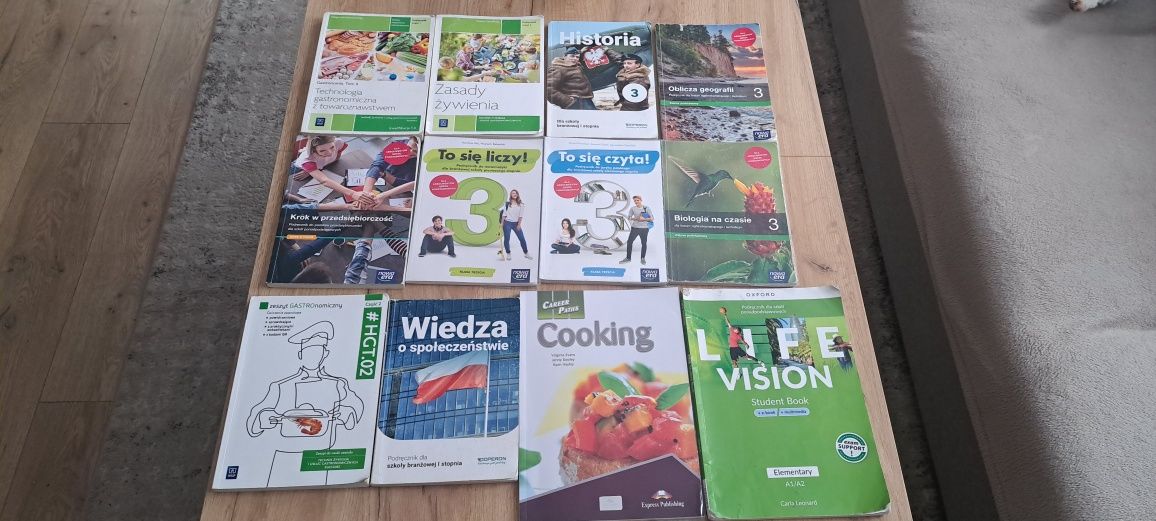 Podręczniki do 3 klasy Szkoły Branzowej  I stopnia