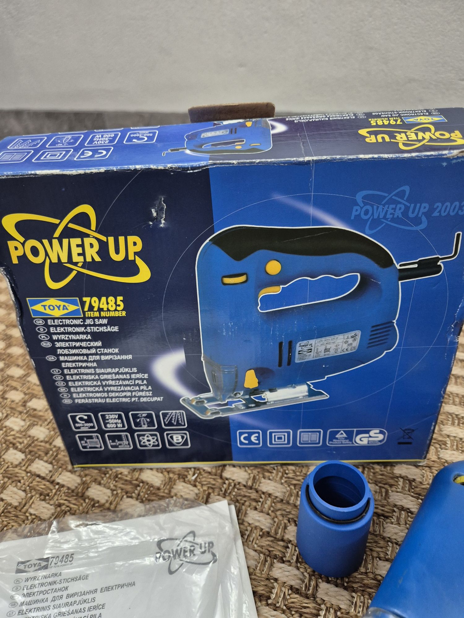 Wyrzynarka Power Up, jak nowa