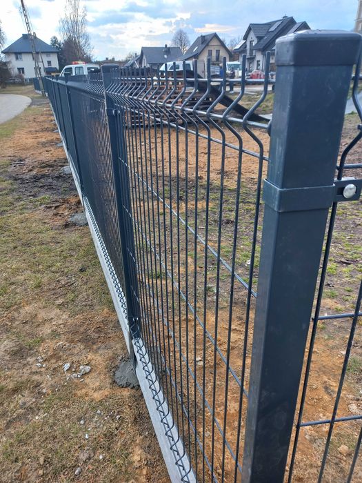 OGRODZENIA PANELOWE 3D Słupki 60 40 Panele transport PRODUCENT panel